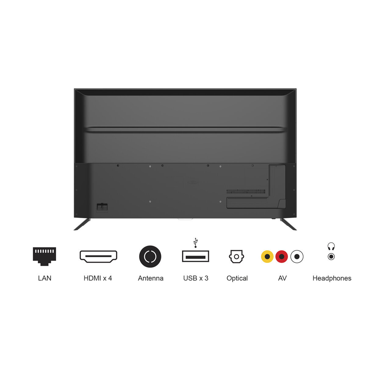 JVC 43 Inch 4K UHD Smart Android TV AV-H437115A hero image