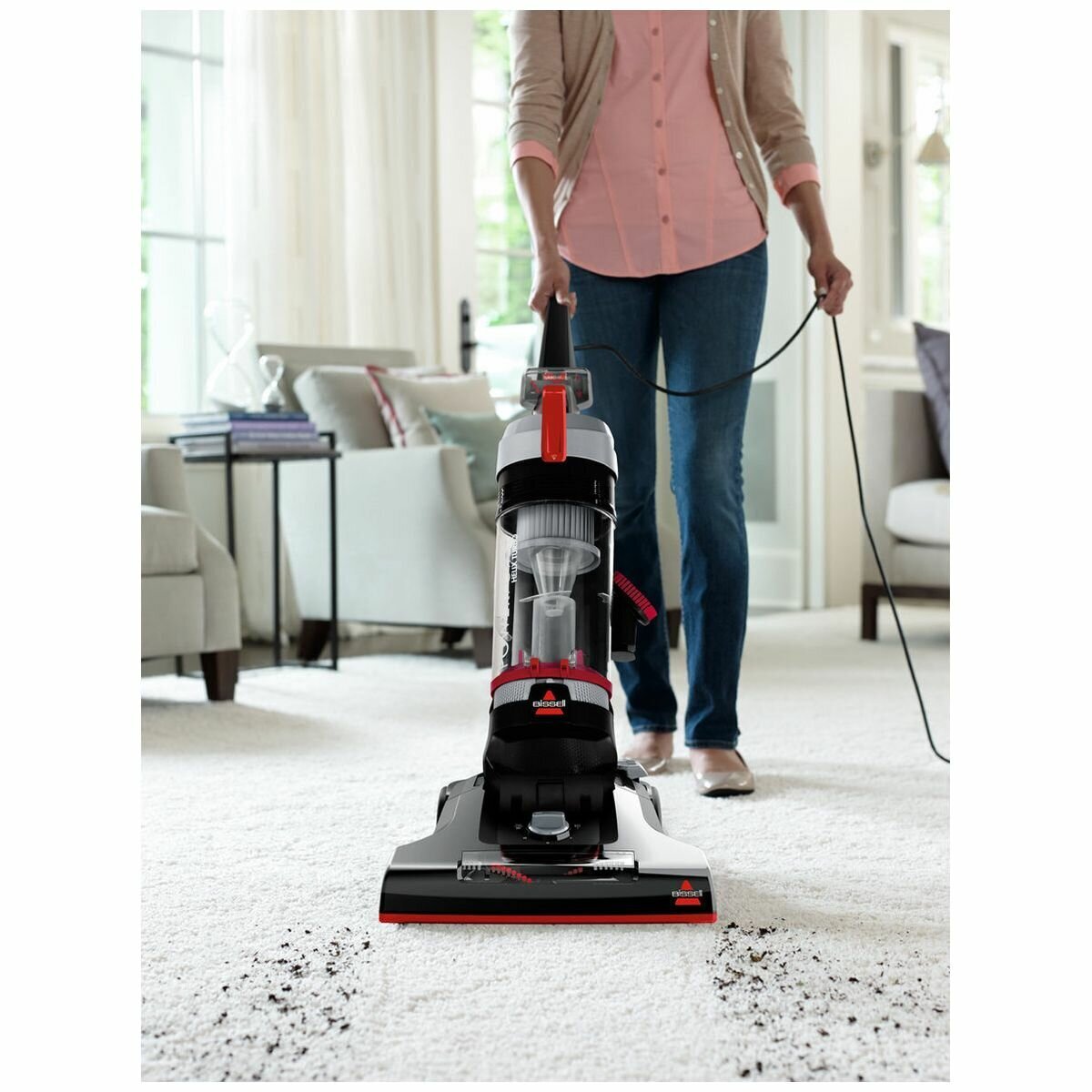 Bissell Powerforce Helix Turbo Upright Vacuum Cleaner 2110F hero image