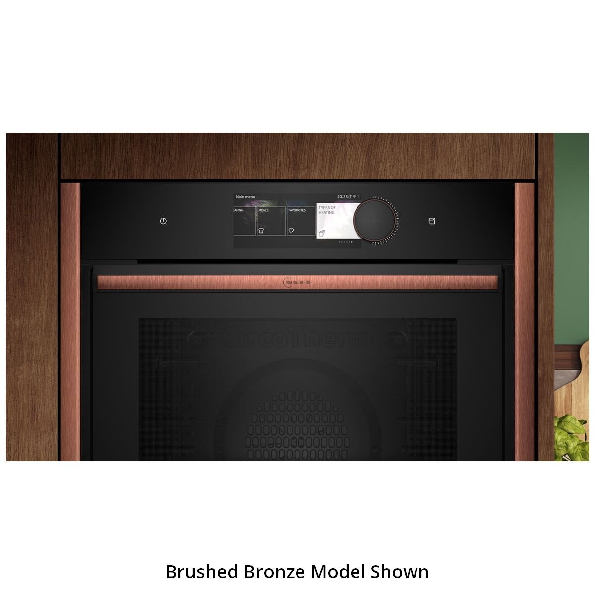NEFF 60cm Pyrolytic Slide & Hide Oven with Added Steam Anthracite Grey B69VY7MY0A-AG hero image