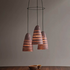 Pinch Beata 3 Cluster Pendant Light - Nutmeg PI-PL-BE-3CLU-NUT image NaN