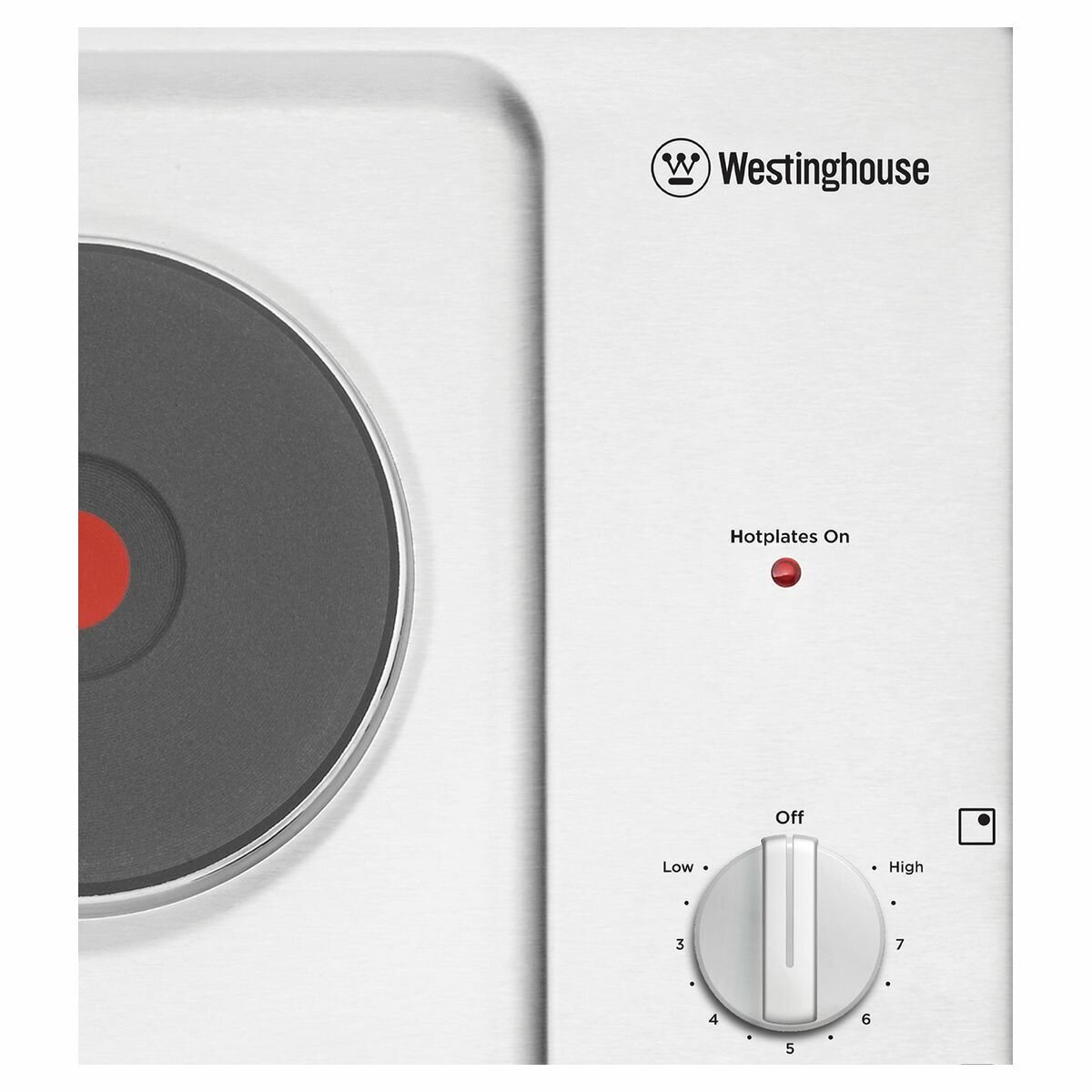 Westinghouse 60cm Electric Stainless Steel Cooktop WHS642SC hero image