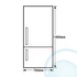 Fisher & Paykel E522BLX4 519L Bottom Mount Fridge image NaN