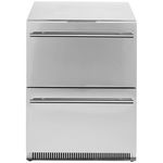 NAPOLEON 112L Two Drawer Fridge-Freezer Stainless Steel NAPFFD hero image