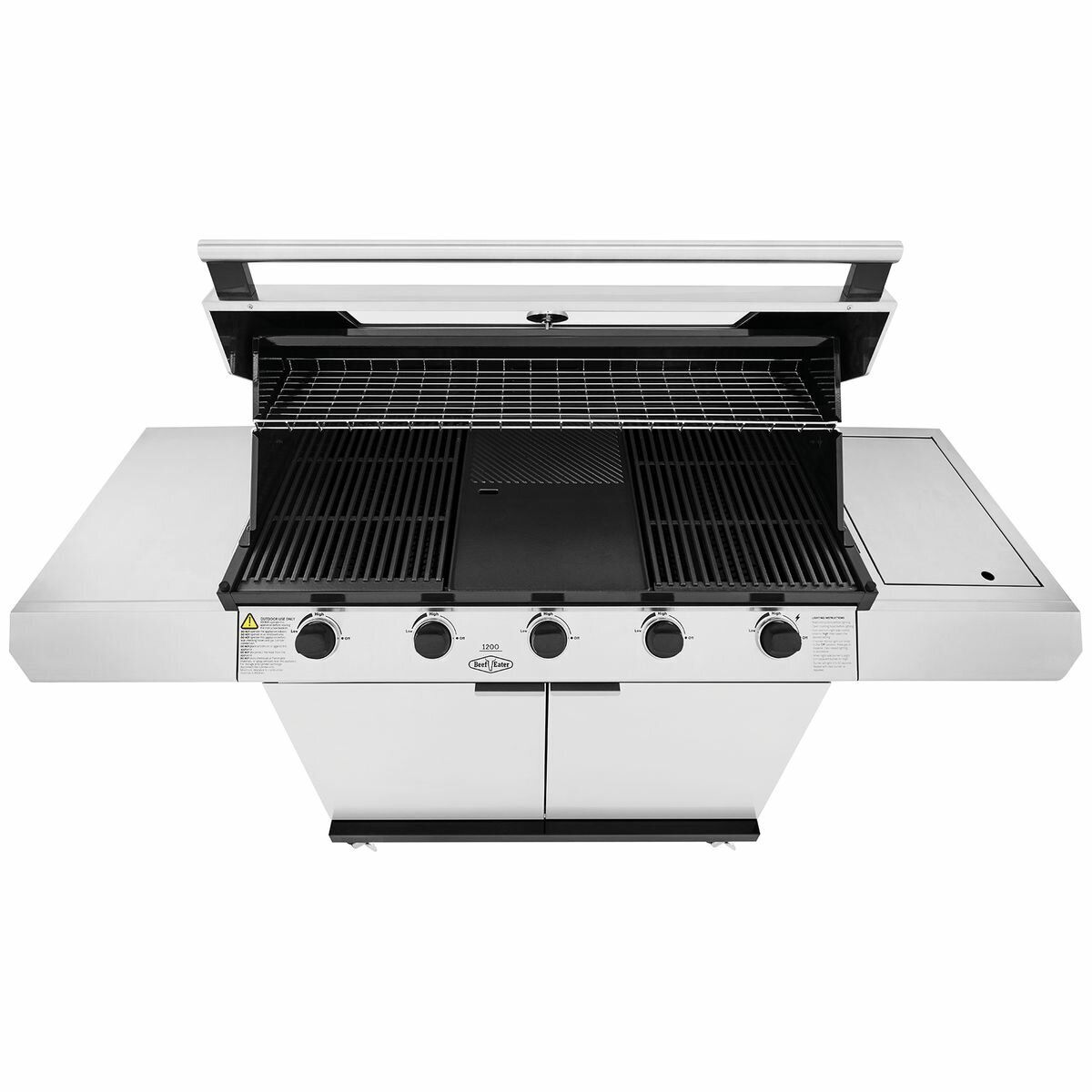 Beefeater 1200 Series 5 Burner LPG BBQ with Trolley & Side Burner BMG1251SB hero image
