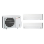 Mitsubishi Electric 5.2kW Multi Split Head System Air Conditioner with 2 Indoor Units MXZF52KIT1 hero image