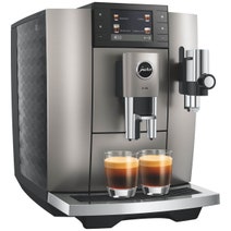 Jura E8 INTD Automatic Coffee Machine Silver 15721 hero image
