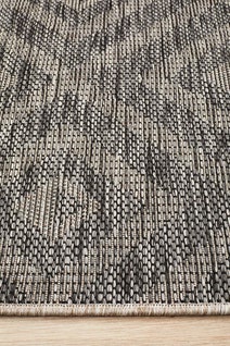 Rug Culture Terrace Large Black Rug 400X80CM - TER-5504-BLK-400X80 hero image