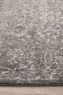 Rug Culture Evoke Large Grey Rug 290X200CM - EVO-256-GREY-290X200 hero image