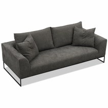 Kalona VAEROY Three Seater Sofa Pewter WS-208-03-VILA-27 hero image