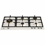 Bertazzoni 90cm Heritage Series Gas Cooktop with Lateral Dual Wok P905LHERAX hero image