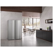 Miele 278L Freestanding Upright Freezer Stainless Steel FNS4382EEDTCS hero image