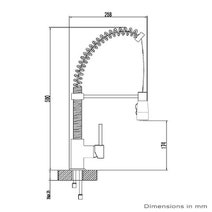 Blanco SPIRAS Single Lever Mixer Tap with Pull Down Spray Arm hero image