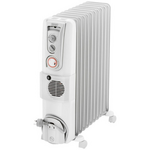 Delonghi Electric 2400 watt Oil Column Heater- White DL2401TF  hero image
