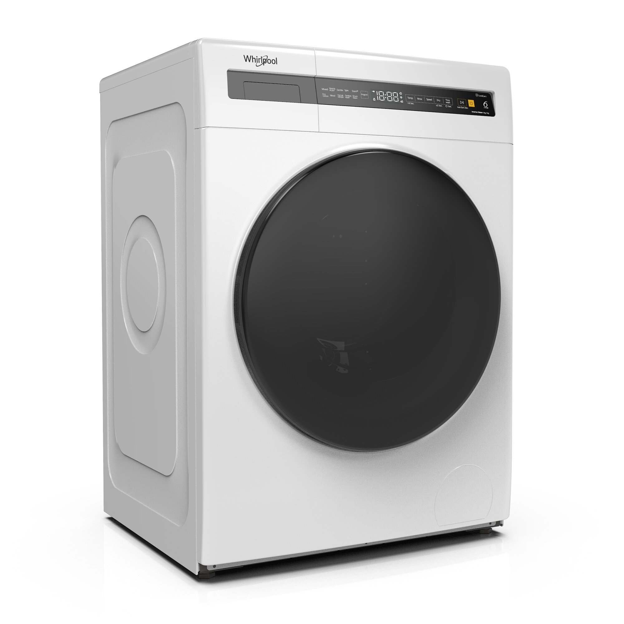 Whirlpool 9kg 6kg SaniCare Washer Dryer Combo WWEB9602IW