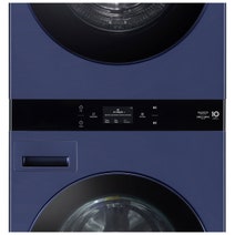 LG WashTower 19/10kg All-In-One Stacked Washer Dryer Blue WWT-1910BLX hero image
