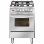 ILVE 60cm Freestanding Dual Fuel Oven L06WMP/SS hero image