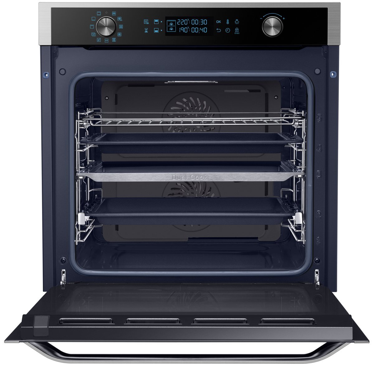 Samsung NV75J5540RS Dual Electric Wall Oven hero image
