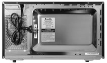 Breville BMO735BKS 34L the Quick Touch Microwave Oven 1100W hero image