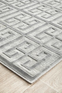 Rug Culture York Medium Silver Rug 300X80CM - YRK-BREN-SIL-300X80 hero image