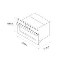 Fisher & Paykel 76cm Series 9 Professional Compact Combi-Microwave Oven Stainless Steel OM76NPTX1 hero image