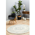 Rug Culture Century Small Multi-coloured Rug 150X150CM - CEN-922-WHT-150X150 image NaN