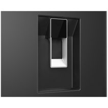 Haier 514L Bottom Mount Refrigerator with Non-Plumbed Water Dispenser Black HRF510BHC hero image