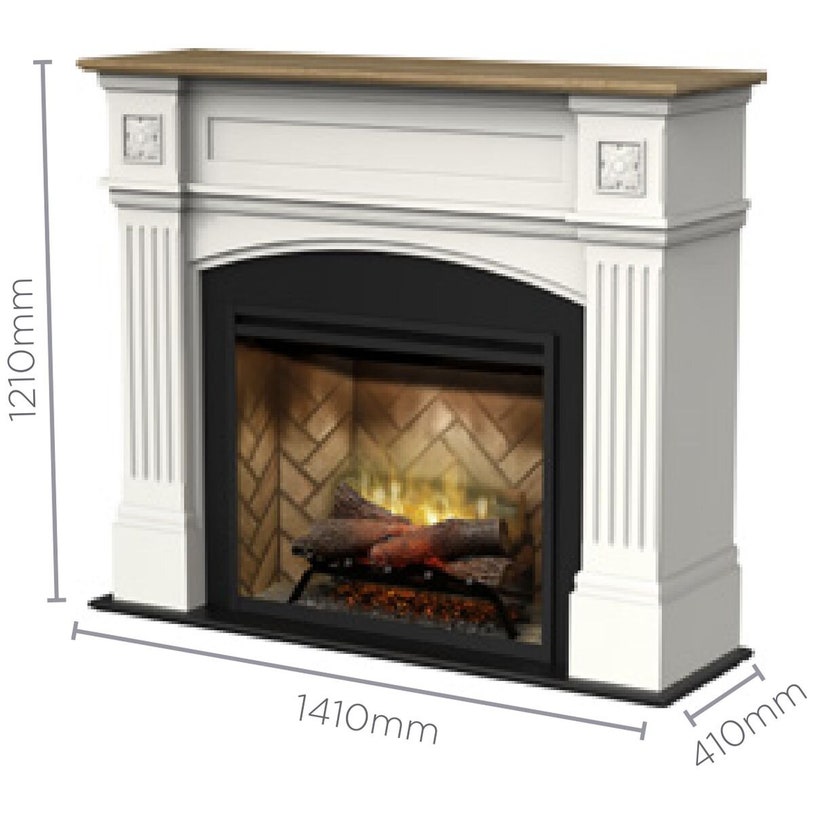 Dimplex 2kW Windelsham Mantle with Revillusion Firebox WDS20-AU ...