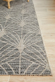 Rug Culture Terrace Medium Black Rug 230X160CM - TER-5502-BLK-230X160 hero image