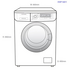 Electrolux EWF14811 8kg Front Load Washing Machine image NaN