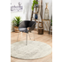 Rug Culture Evoke Medium White Silver Rug 200X200CM - EVO-253-WSIL-200X200 image NaN