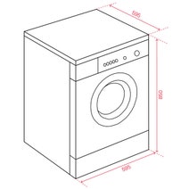 Teka 7.5kg Front Load Washing Machine TFLW75 hero image