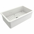 Turner Hastings Cuisine 81 x 48 Fine Fireclay Single Bowl Sink Gloss White CU81FS image NaN