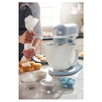 KitchenAid 5KSM180RCAMB 100 Years Misty Blue Retro Stand Mixer hero image