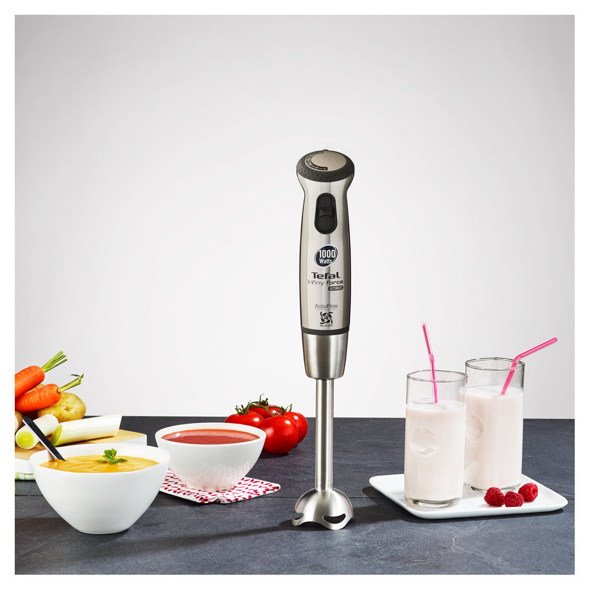 Tefal HB878D40 Infiny Force Ultimate Hand Stick Blender hero image
