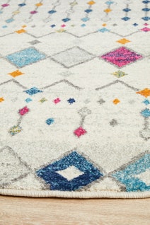 Rug Culture Mirage Small Multi-coloured Rug 150X150CM - MIR-356-MUL-150X150 hero image