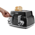 Delonghi CTZ4003BK Scultura 4 Slice Toaster image NaN