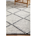 Rug Culture Maison Large Black & Off White Rug 280X190CM - MSN-JASMIN-280X190 image NaN