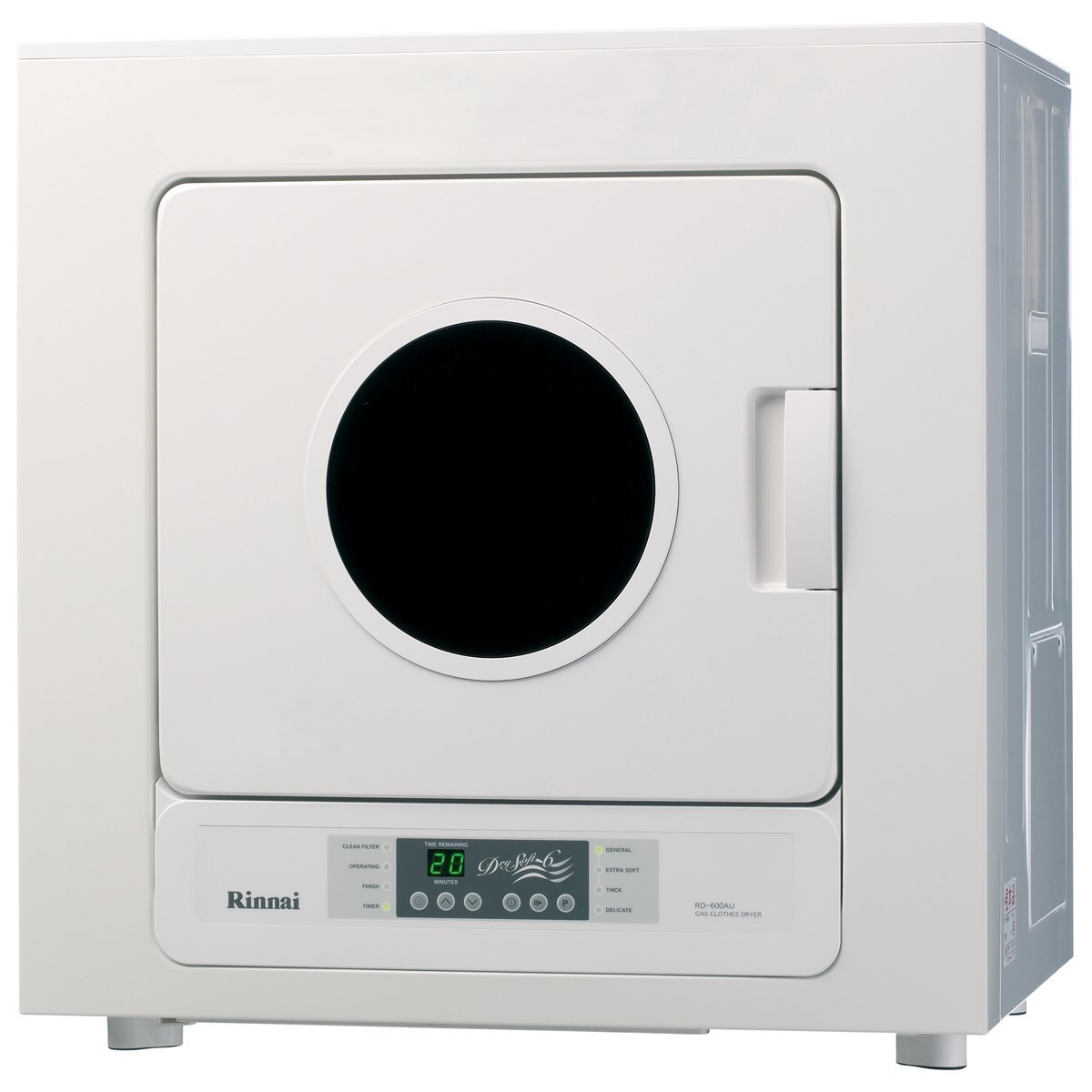 Rinnai 6kg Dry-Soft 6 Natural Gas Dryer DRYSOFT6N | Appliances Online