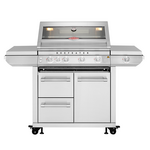 BeefEater 7000 Premium Four Burner Built-in Barbecue and Trolley BMF7645SA hero image