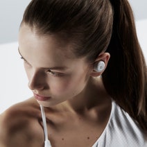B&O BeoPlay E8 Motion True Wireless Bluetooth In Ear Headphones White 245321 hero image