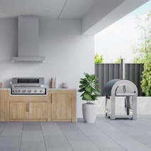 Smart Built-In Wood Fired Pizza Oven- Stainless Steel PW01 hero image