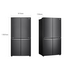 LG 664L French Door Frost Free Fridge Matte Black GF-B730MBL image NaN