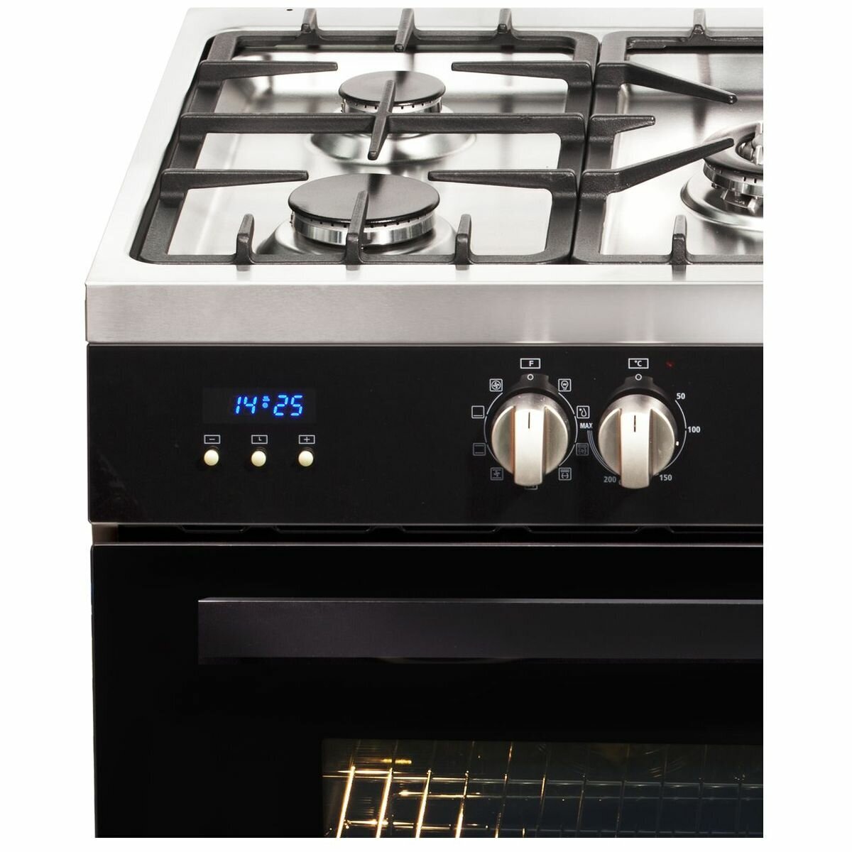 Artusi 90cm Freestanding Dual Fuel Oven Stove CAFG91B Appliances