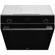 Omega 60cm 8 Function Built-in Electric Single Oven Midnight OBO608M hero image