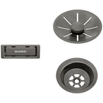 Blanco InFino Waste Kit for Single Bowl Satin Dark Steel 206900 hero image