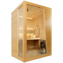 Revel Tampere 2 Person Traditional Finnish Sauna with Step R-TR-2P-V2 hero image