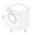 Fisher & Paykel Series 7 8.5kg/5kg Washer Dryer Combo WD8560F1 image NaN