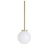 CTO Lighting Mezzo Pendant Light - Satin Brass and Opal MEZPEOSBGO image NaN