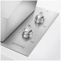 Smeg 90cm Universale 2 Burner Electric BBQ with Stainless Steel Lid BBQE90XAU hero image