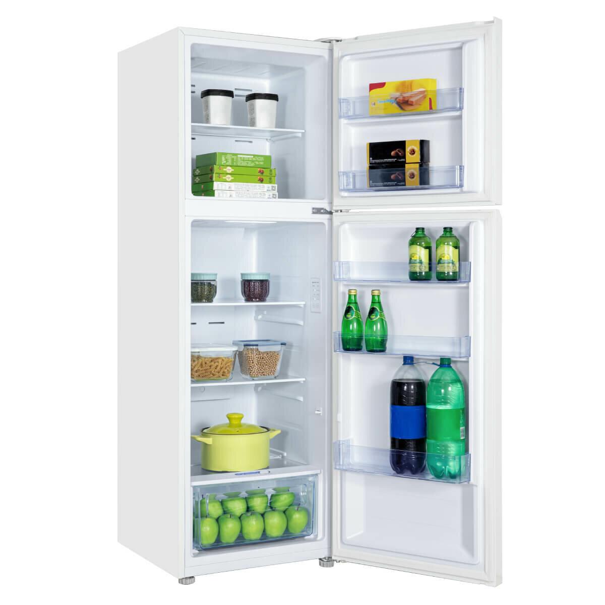 TCL 249L Top Mount Fridge White P272TMW hero image